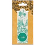 Magnetická záložka Alfons Mucha – Emerald, Fresh Collection