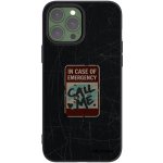 Picasee silikonový černý obal pro Apple iPhone 13 Pro Max - EMERGENCY – Zboží Mobilmania