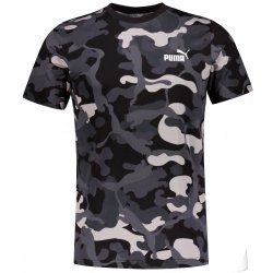 Puma ESS+ CAMO AOP TEE 675943-01 BLACK