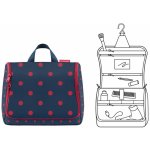 Reisenthel Toiletbag Mixed dots red Toaletní taštička XL – Zboží Dáma