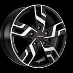 Ronal R64 7x17 5x108 ET46 black polished – Hledejceny.cz