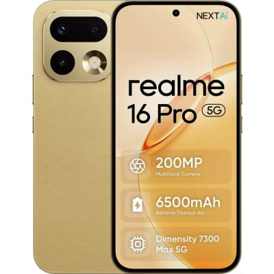 realme 16 Pro 8GB/256GB Master Gold – Zboží Živě