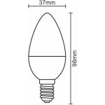 Nedes ZLS712 LED E14, 5W, teplá bílá – Hledejceny.cz