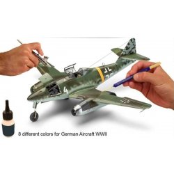 Revell Sada barev German Aircraft WWII 8 x 17 ml Aqua Color 36200