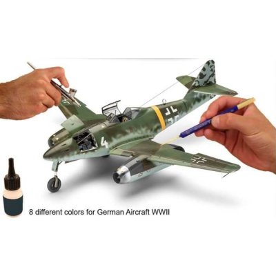 Revell Sada barev German Aircraft WWII 8 x 17 ml Aqua Color 36200 – Zboží Mobilmania
