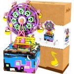 Robotime 3D skládačka hrací skříňky Malý kolotoč AM402 69 ks – Hledejceny.cz