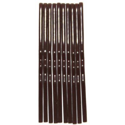 Pérka do vlasů malá mix hnědé 10 ks tmavě hnědá – Zboží Dáma