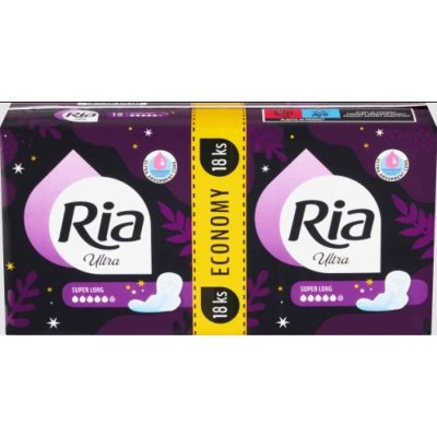 Ria Hygienické vložky Ultra Super Long 18 ks – Hledejceny.cz