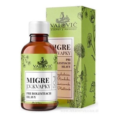 J.V Kapky migrují bylinný komplex 50 ml – Hledejceny.cz