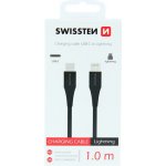 Swissten 71506513 USB-C / Lightning, 1m, černý – Zboží Živě
