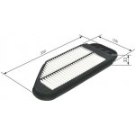 Vzduchový filtr BOSCH F 026 400 349 – Hledejceny.cz
