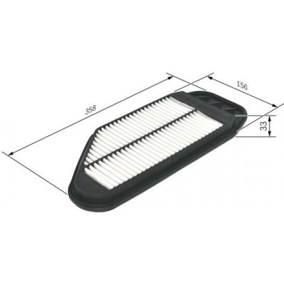 Vzduchový filtr BOSCH F 026 400 349 – Hledejceny.cz