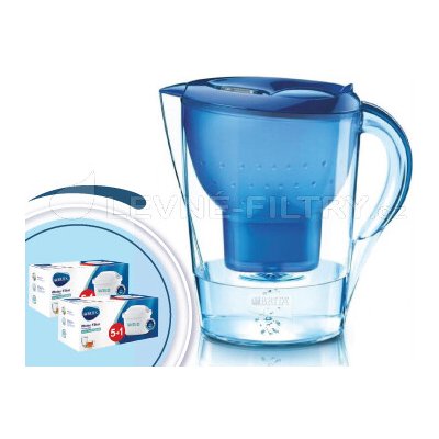 Brita Marella XL memo modrá 3,5l + 12 filtrů Maxtra PRO – Zboží Dáma