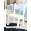 Dětská židlička Divio židlička IDEA vzor 01 Bílá