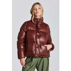 Gant D1. Cropped Down Jacket hnědá