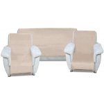 Bellatex Souprava Korall micro 3+1+1 Béžová 150x200, 2ks 65x150 cm – Zboží Mobilmania