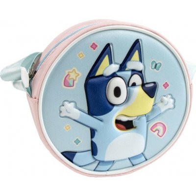 Cerda Dívčí 3D kabelka BLUEY kulatá modro-růžová – Hledejceny.cz