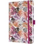 SIGEL Exkluzivní zápisník "Jolie" Apricot Jungle Fever A5 linkovaný 87 listů tvrdé desky – Zboží Živě