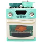 Teddies kuchyňský sporák plast s doplňky na baterie se světlem se zvukem – Zboží Dáma