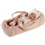 Llorens 63544 NEW BORN HOLČIČKA realistická miminko s celovinylovým tělem 35 cm – Hledejceny.cz