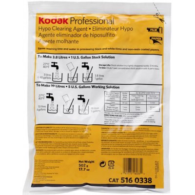 Kodak Hypo Clearing Agent u 19 L – Zboží Živě