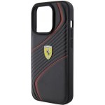 Ferrari Twist Metal Logo Apple iPhone 15 PRO černé – Hledejceny.cz