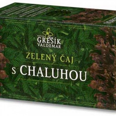 Grešík Zelený čaj s chaluhou 20 x 1,5 g – Zbozi.Blesk.cz