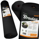 Bradas netkaná textilie 3,2 x 50 m 50 g/m² černá