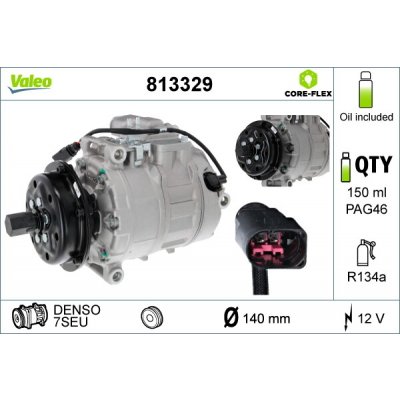 Kompresor klimatizace VALEO 813329 | Zboží Auto