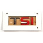 Zadní nápis TSI original - červené SI 5E0853687B JZQ – Zboží Mobilmania