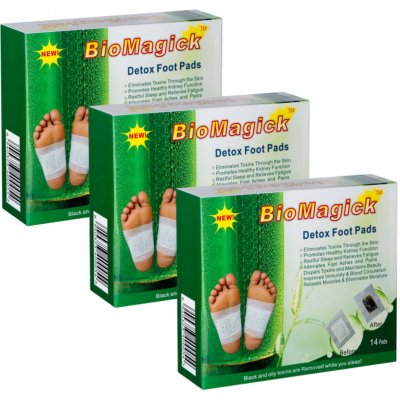 Biomagick detoxikační náplasti 14 ks – Hledejceny.cz