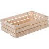 Úložný box ČistéDřevo Dřevěná bedýnka 40 x 26 x 12 cm II