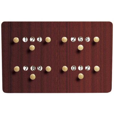 Buffalo Počítadlo karambol velké 61/40cm – Zboží Dáma