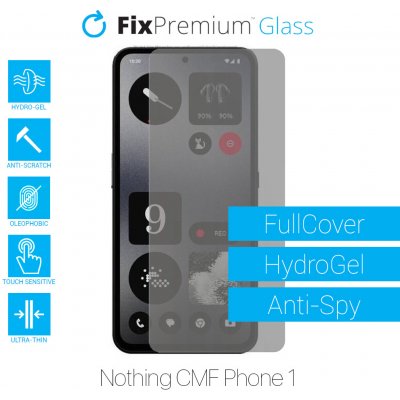 Ochranná folie FixPremium HydroGel Anti-Spy pro Nothing CMF Phone 1 – Hledejceny.cz