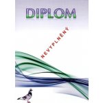 VIZINGR Holubáři diplom A4 č.5 Holub č.5 BEZ TEXTU – Hledejceny.cz