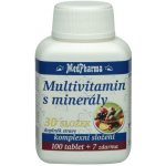 MedPharma MultiVitamín s minerály 30složek 107 tablet – Zboží Mobilmania