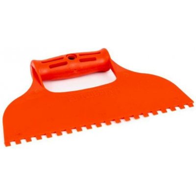 Stěrka plastová, zuby, 4 x 6 mm, oranžová – Zboží Mobilmania