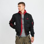Alpha Industries MA-1 D-Tec SE černá / červená – Zbozi.Blesk.cz