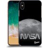 Pouzdro a kryt na mobilní telefon Apple Pouzdro Picasee silikonové Apple iPhone X/XS - Moon Cut čiré