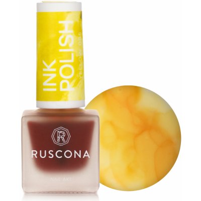 Ruscona Inkoust na nehty YELLOW 5 ml – Zboží Mobilmania