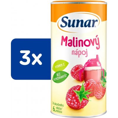 Sunárek instantní nápoj malina dóza 200 g – Zboží Mobilmania