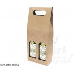 Krabice na víno papírová dárková na 2 lahve – Zboží Živě