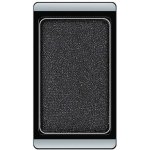 Artdeco Eye Shadow Pearl pudrové oční stíny v praktickém magnetickém pouzdře 30.02 Pearly Anthracite 0,8 g – Zboží Dáma