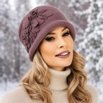 Krumlovanka dámský čepice W-0055/890 tmavě strorůžová – Hledejceny.cz