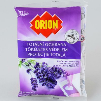 Orion kuličky proti molům levandule 20 ks – HobbyKompas.cz