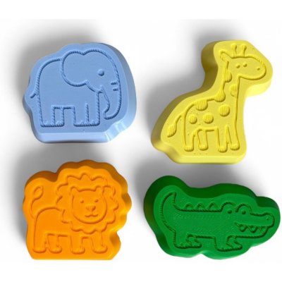 Inniko bábovičky do kinetického písku Divoká zvířata – Hledejceny.cz