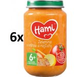 Hami zelenina s krůtou a rajčaty 6 x 200 g – Zboží Mobilmania