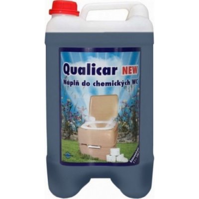 Qualicar New dezodorační a likvidační náplň chemických WC 5 l – Zboží Mobilmania