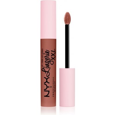 NYX Professional Makeup Lip Lingerie XXL tekutá rtěnka s matným finišem 25 Candela Babe 4 ml – Zbozi.Blesk.cz