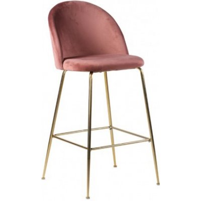 House Nordic Lausanne velvet růžová + mosaz – Zbozi.Blesk.cz